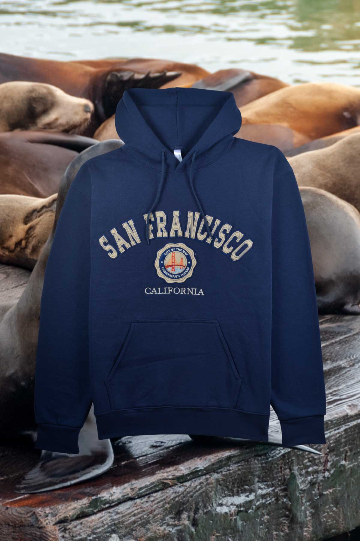  Travel golden gate bridge hoodie women's 