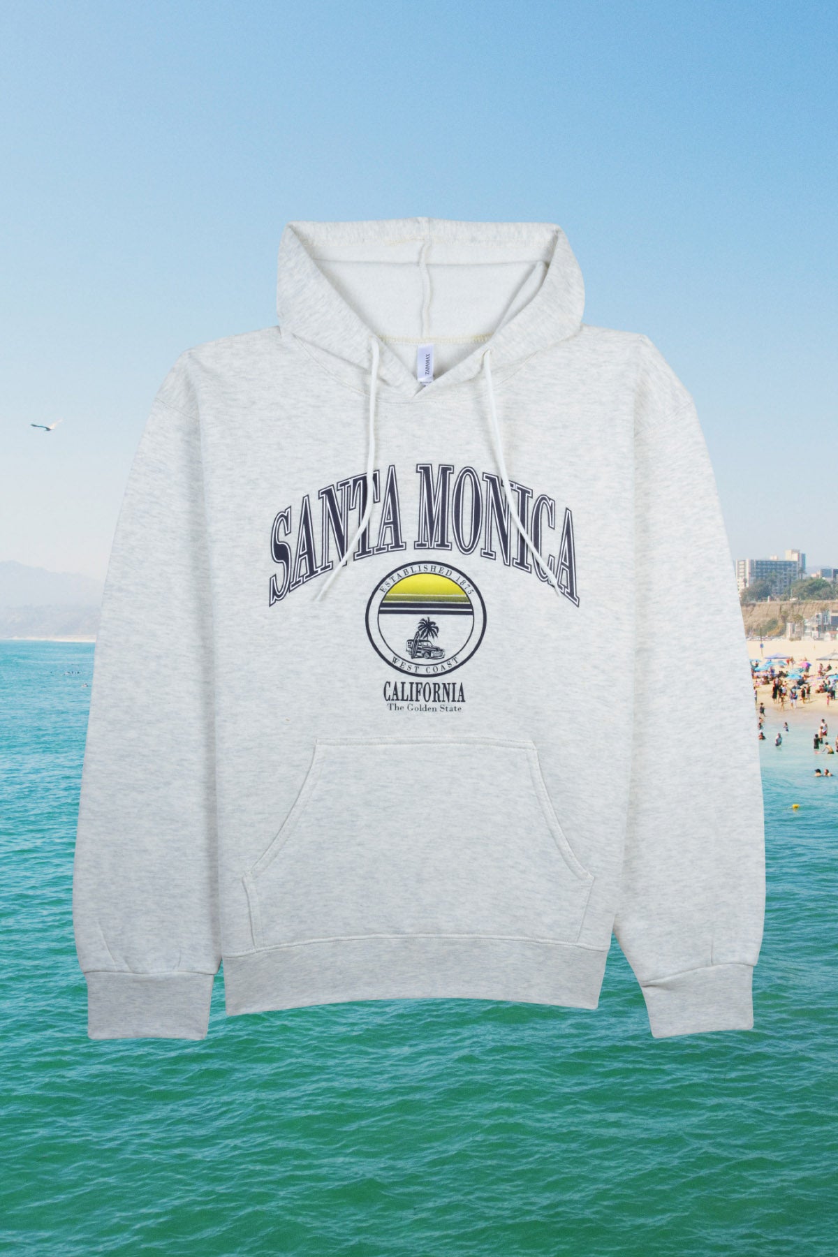 santa monica hoodie