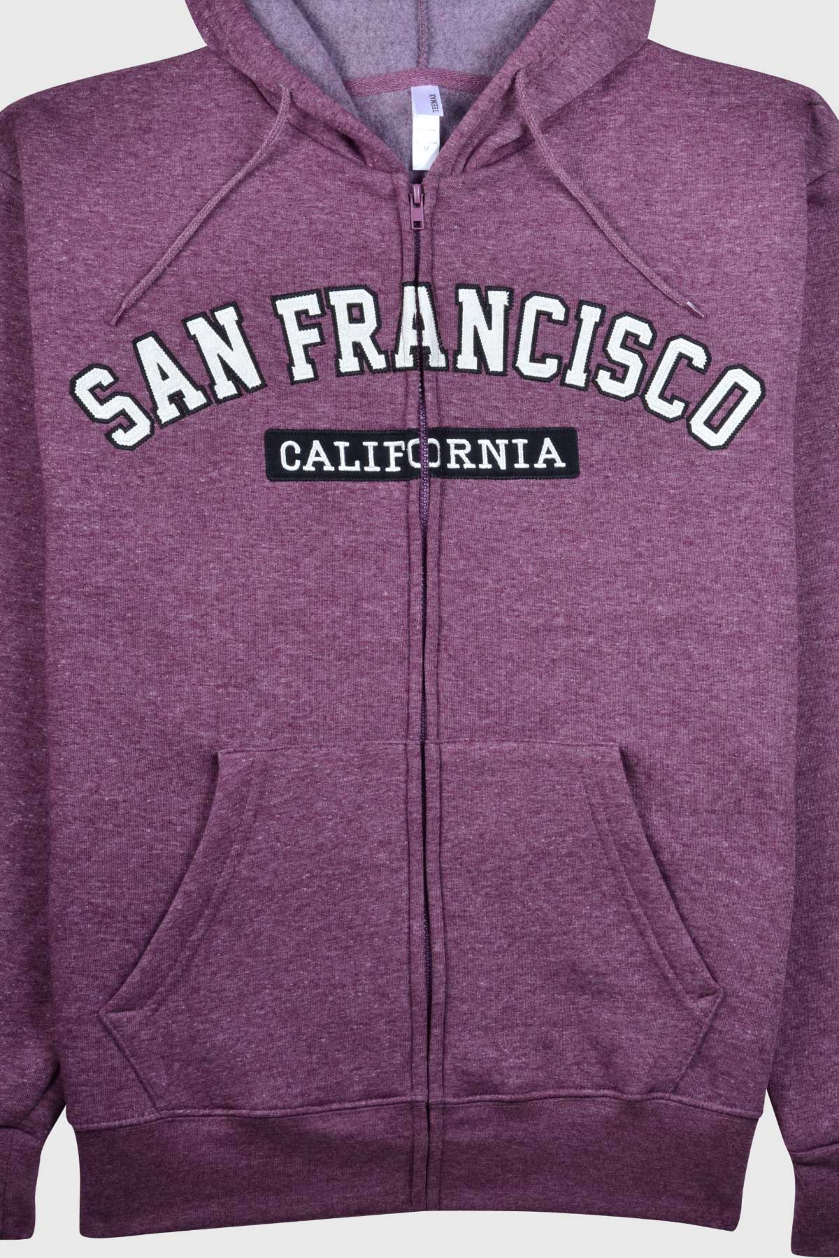 San Francisco UC Univerisity College California CALI style full zip zippered hoodie Jacket. Unisex fit.