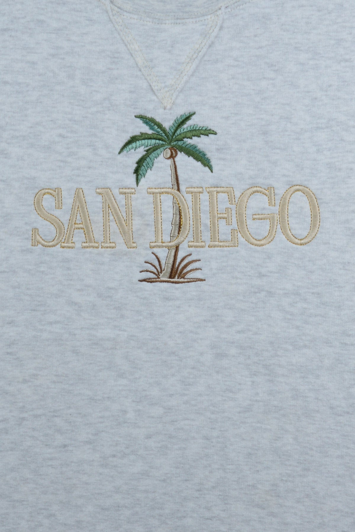 San Diego embroidered retro sweatshirt