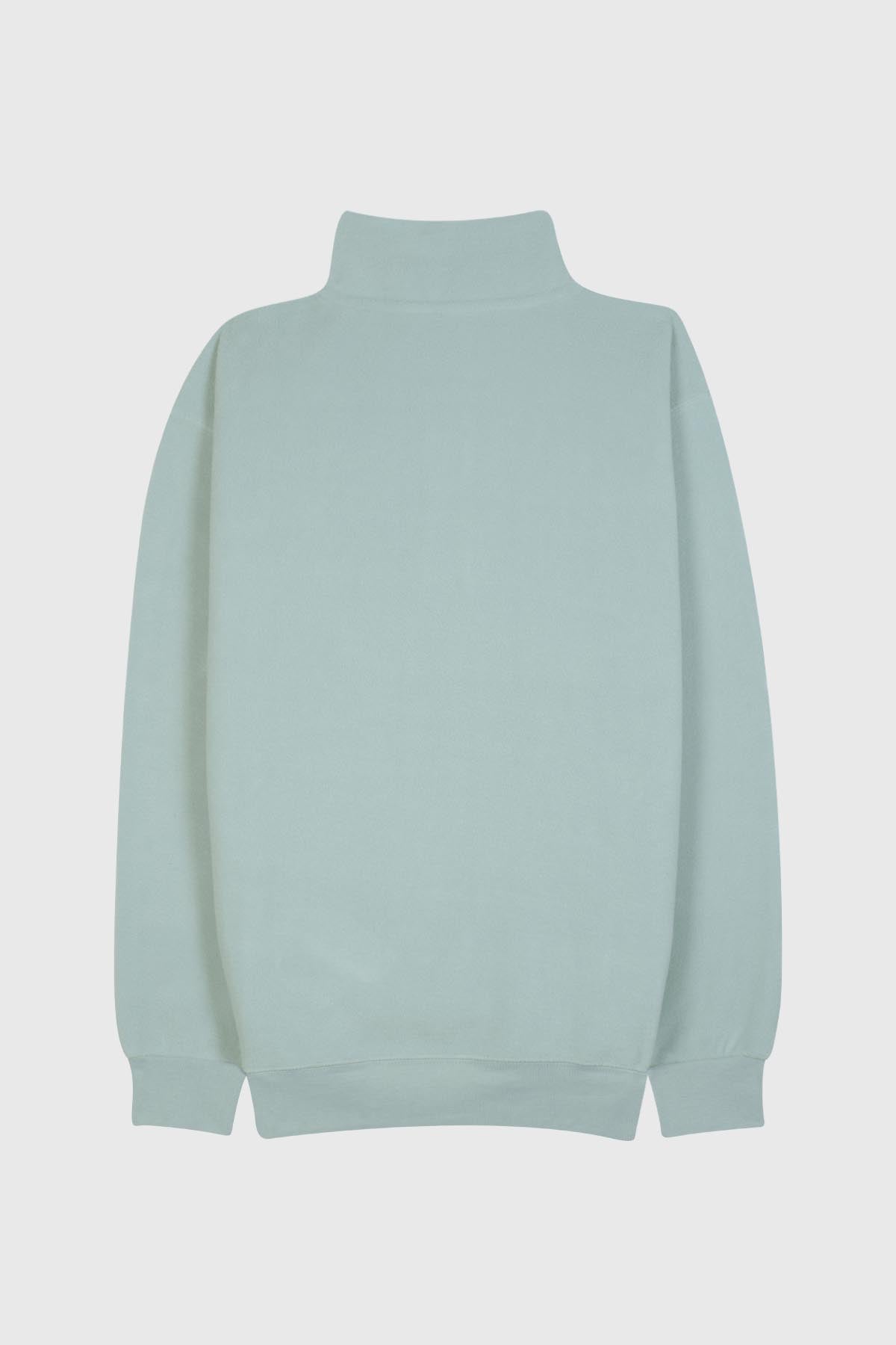 Adult ¼ Zip Pullover with Pockets, Embroidered 'MYRTLE BEACH / SOUTH CAROLINA' - POL SINGA SAGE