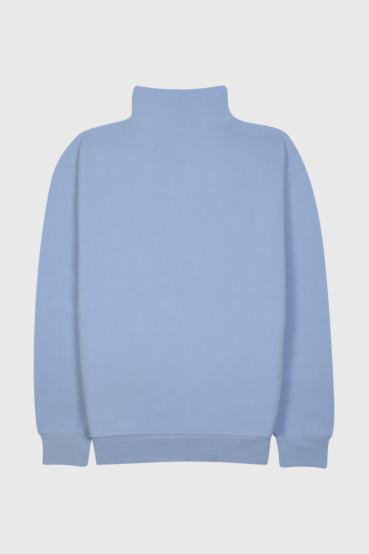 Adult Quarter Zip Sweatshirt Embroidered ITALY LA DOLCE VITA Polar Fleece Side Pockets – Pol Pastel Periwinkle