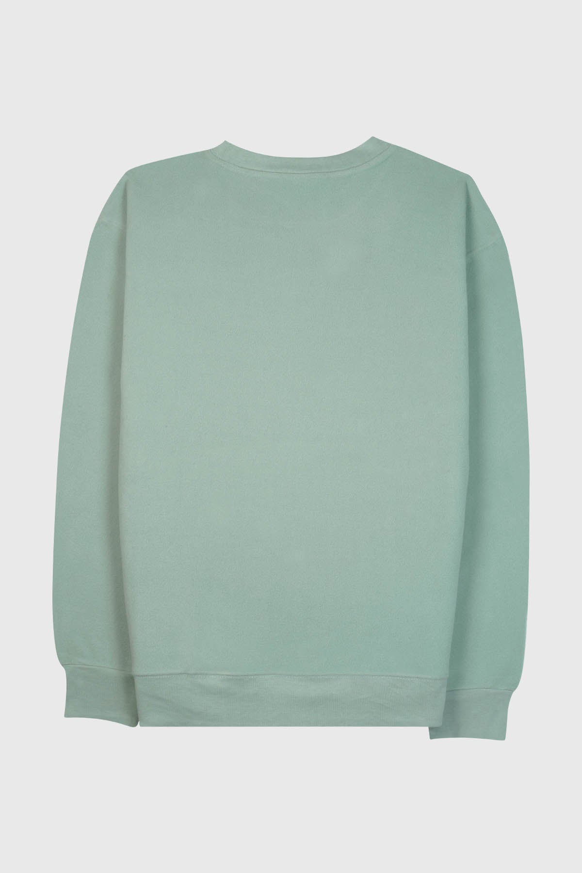 Polar fleece sweatshirt for adults featuring 'LONDON' embroidery and side pockets - SINGA SAGE.