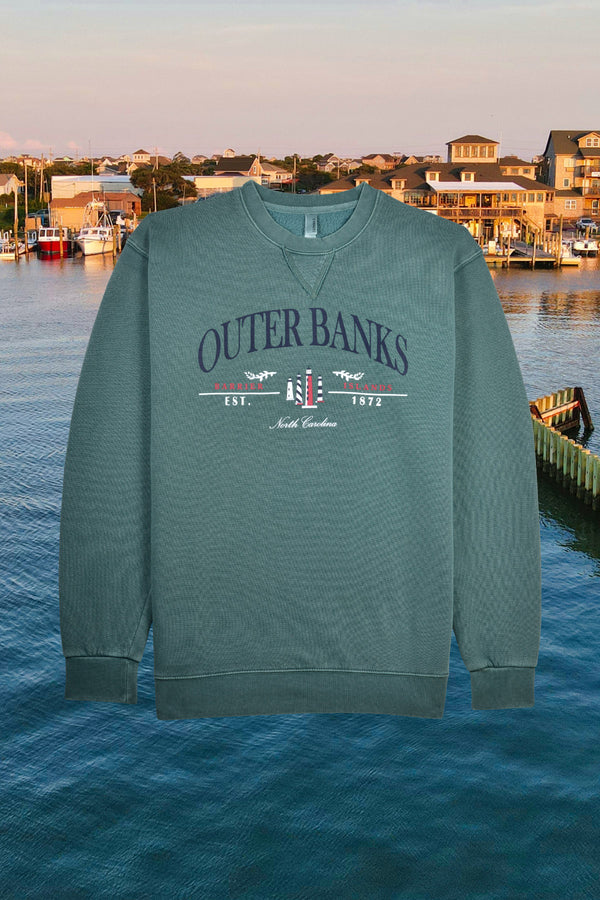 Outer Banks Embroidered Sweatshirt