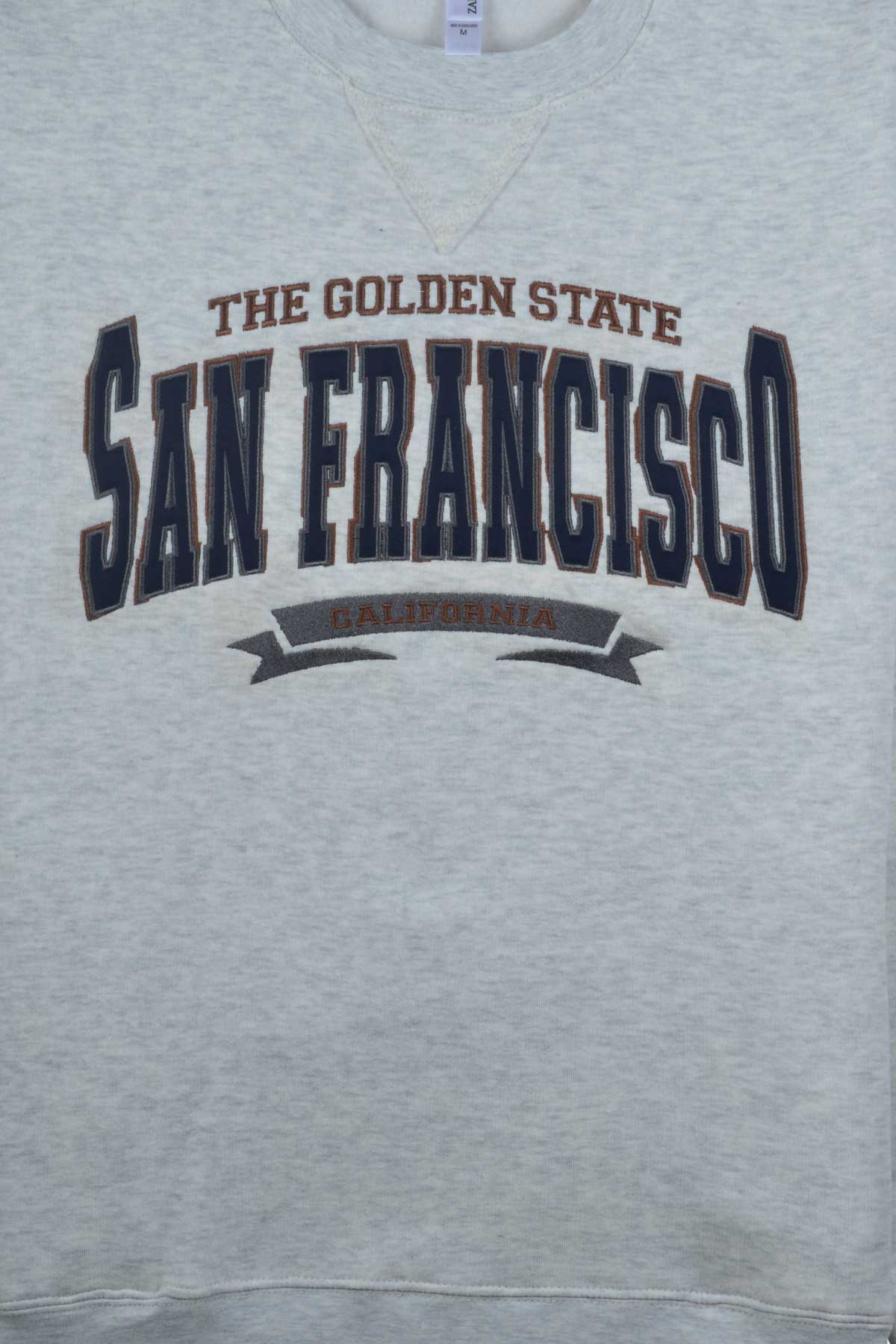 San Francisco California Graphic mens long sleeve shirts. tee t-shirts. Embroidered tops