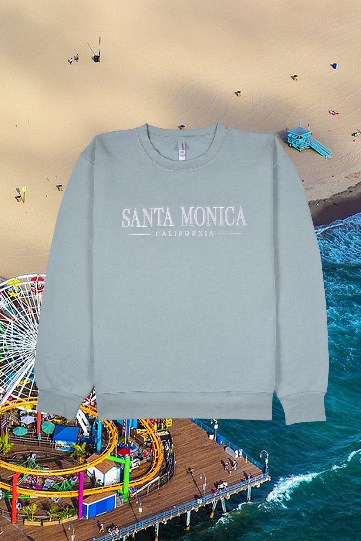 Comfortable Everyday Crewneck Sweatshirt city background view