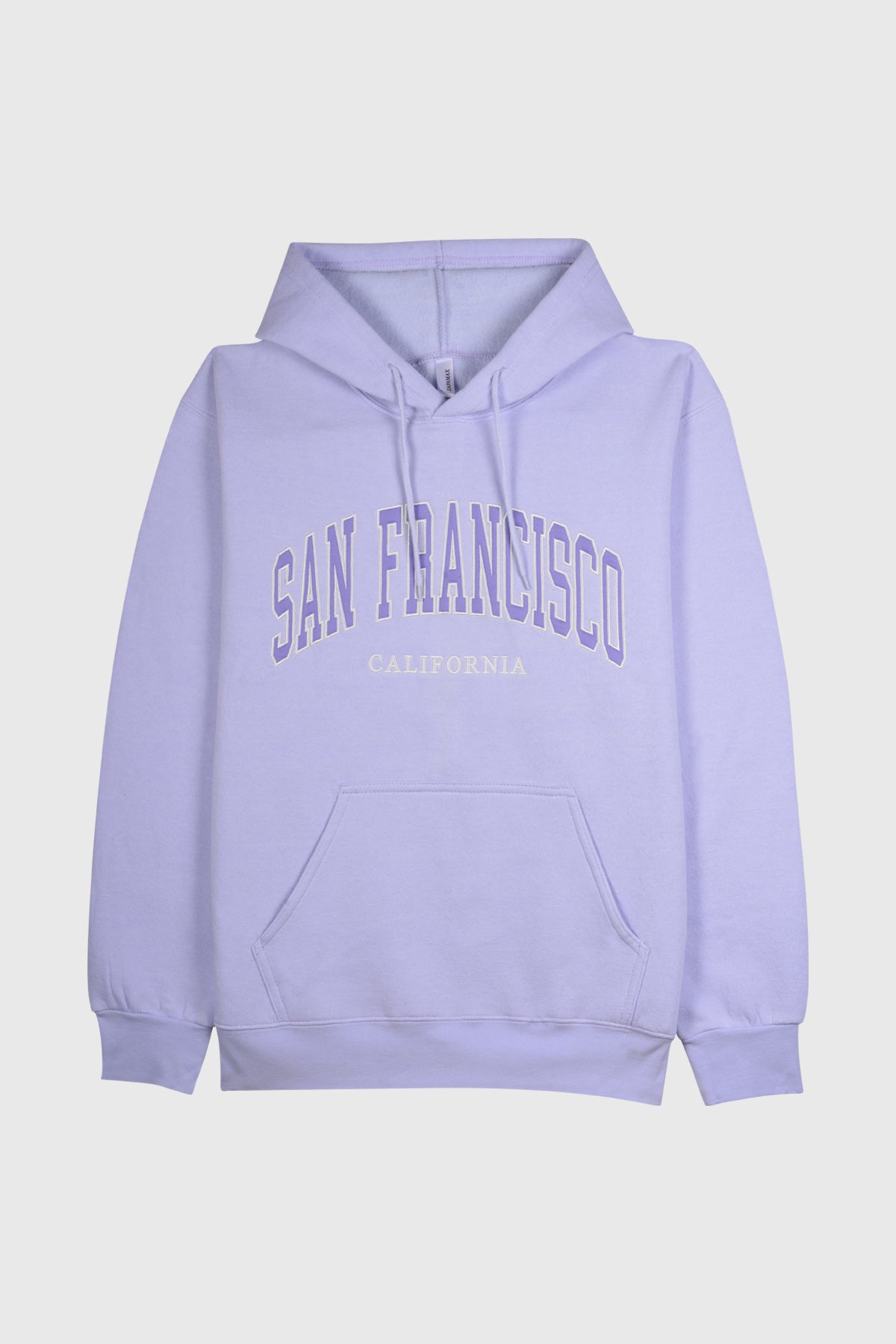 Embroidered San Francisco hoodie - front view