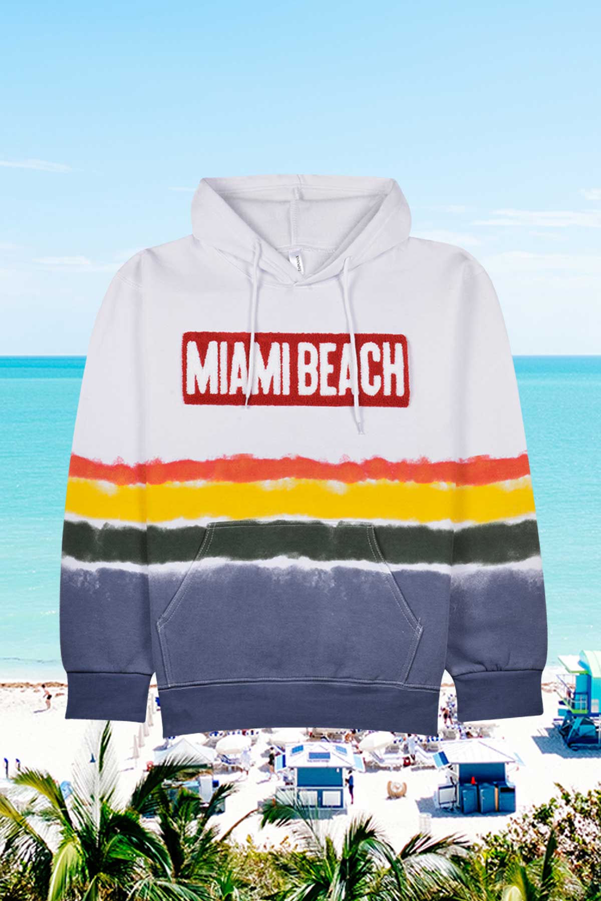  Miami Beach Hoodie 