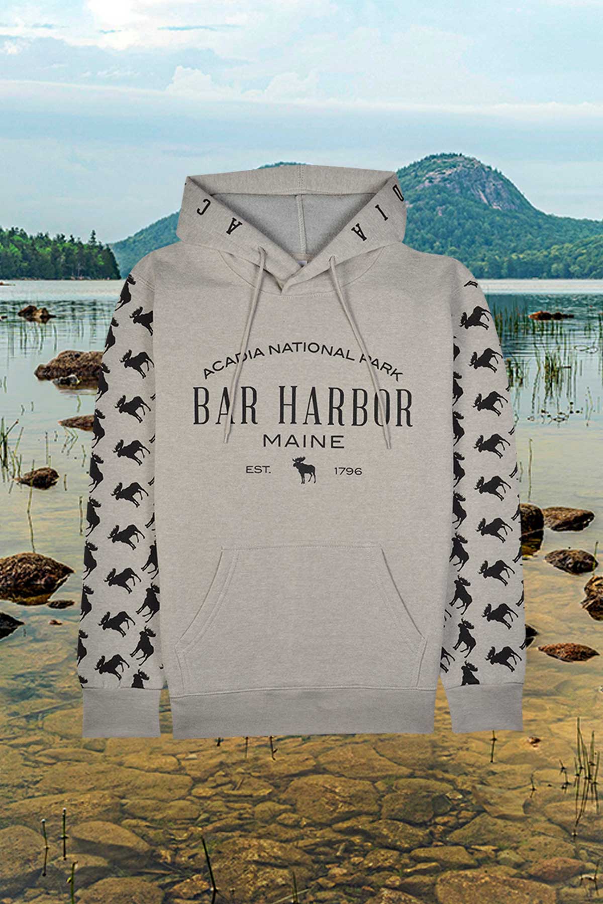 Bar Harbor Acadia National Park Hoodie