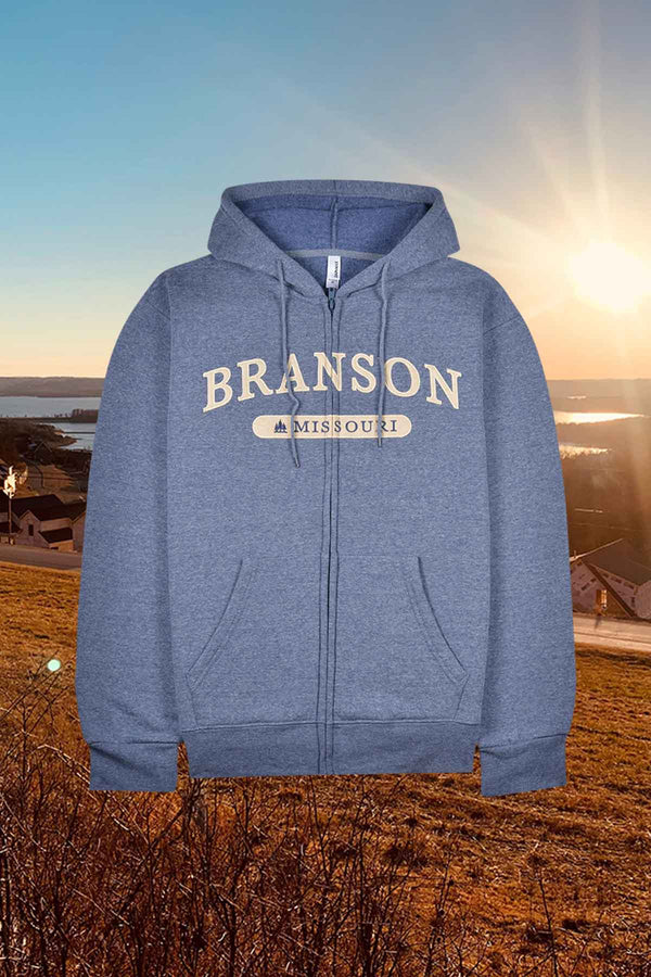 Branson Missouri Zip Hoodie