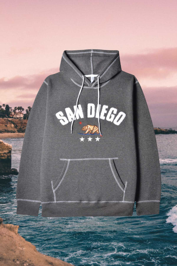 california republic hooded sweatshirt