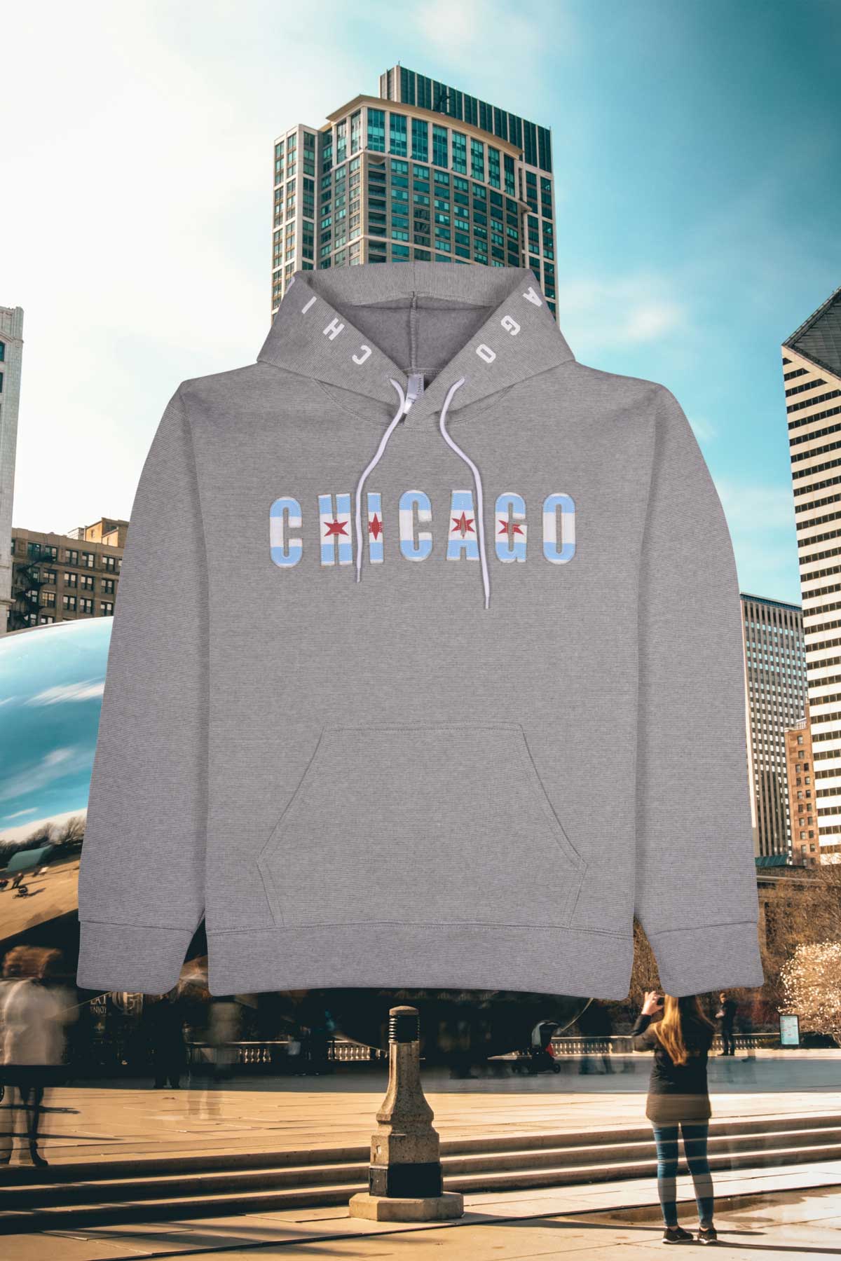  Chicago Flag Sweatshirt