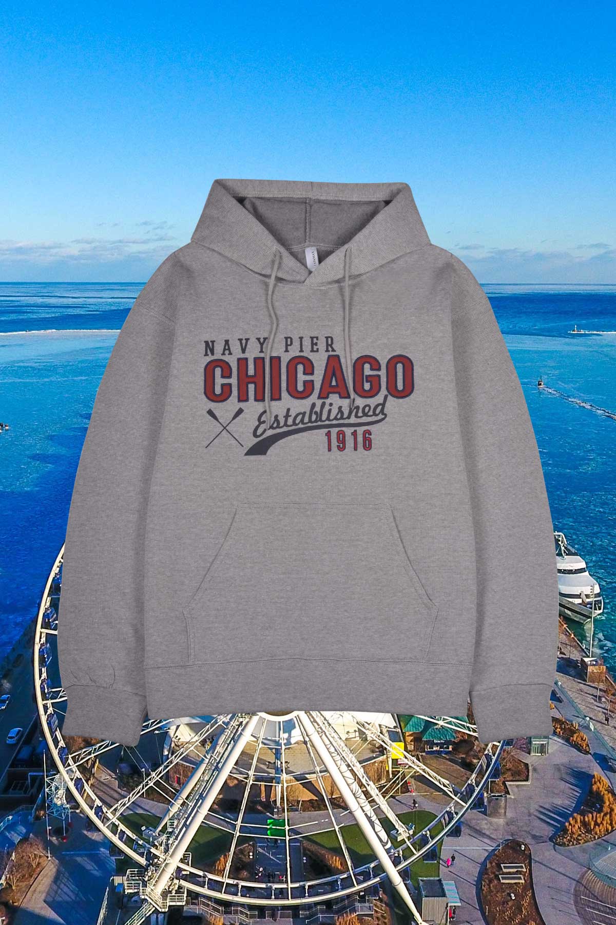 chicago hoodie men's 