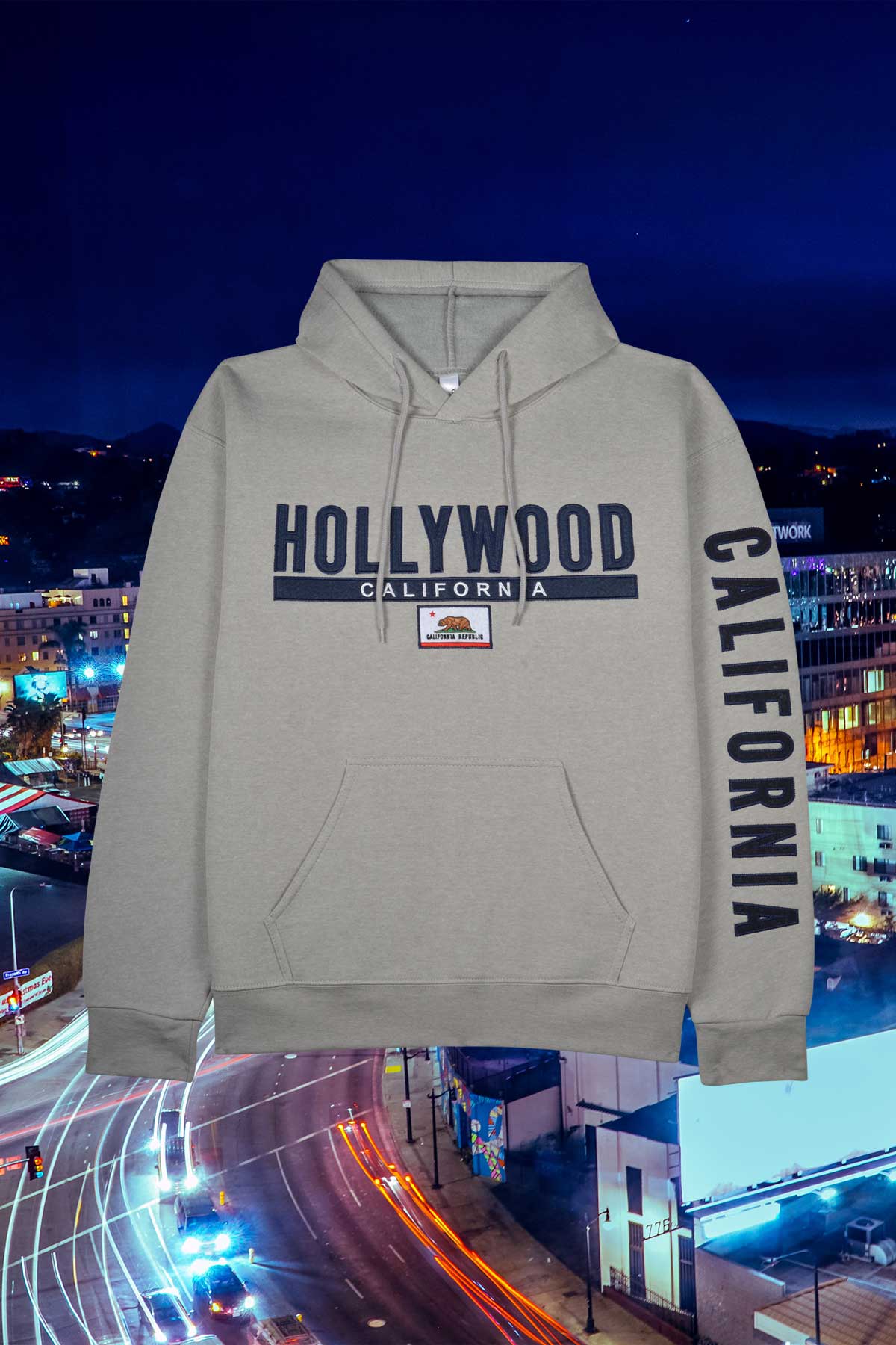 California Republic Flag Hoodie