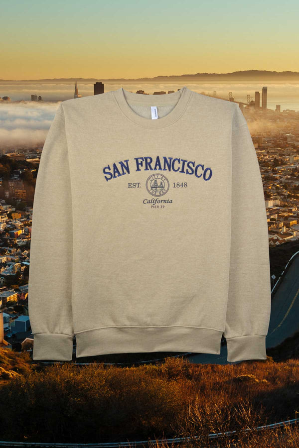  Embroidered San Francisco Sweatshirt