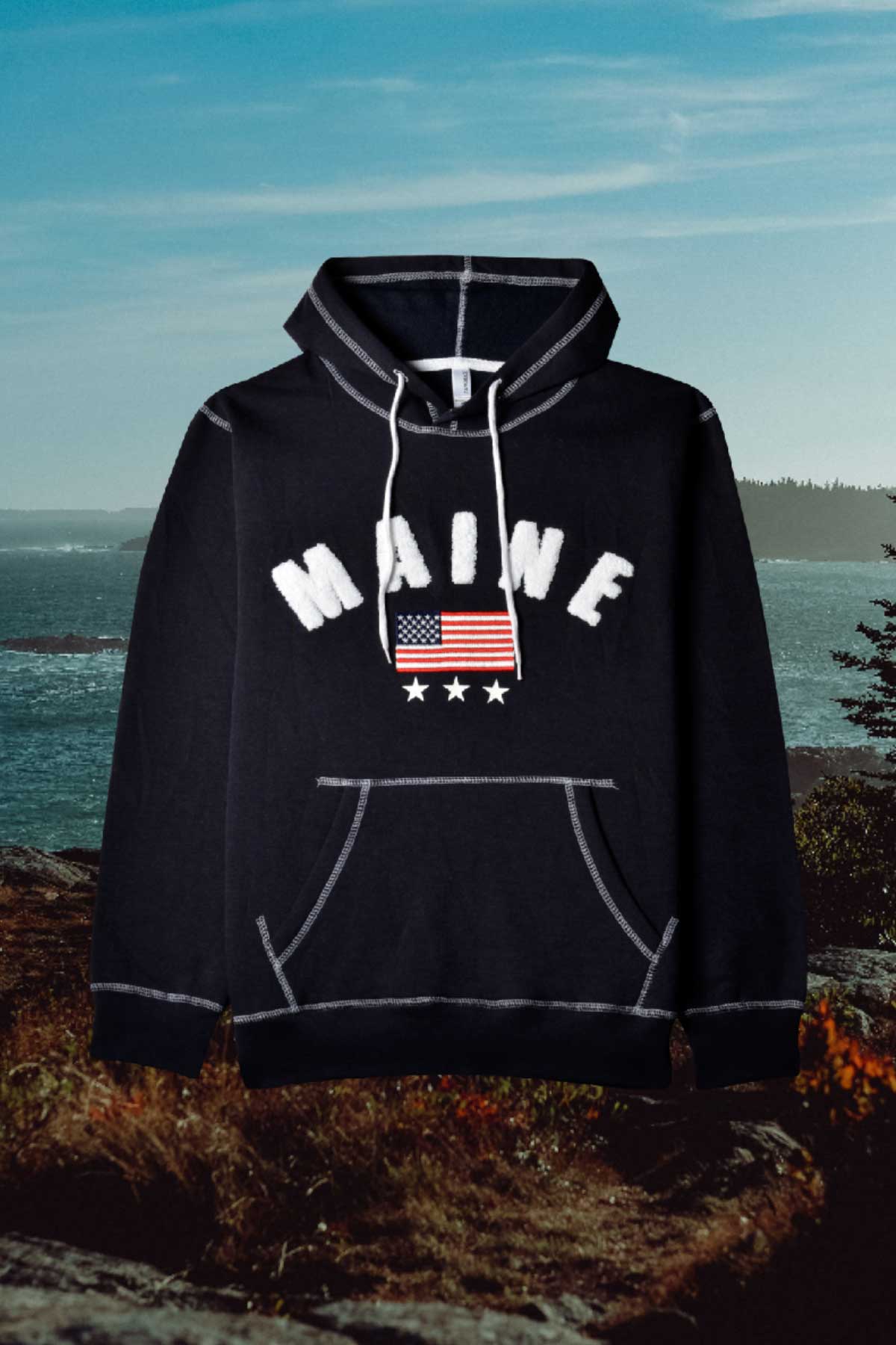 maine hoodie 