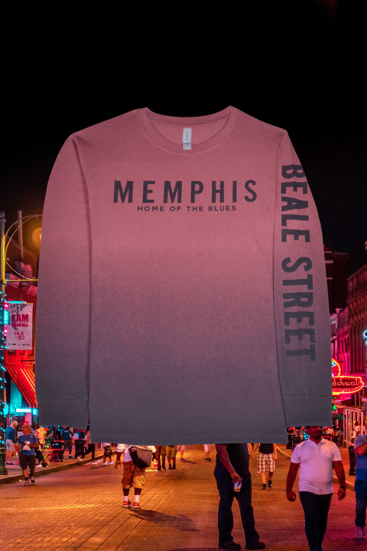 Memphis Graphic Long Sleeve T-Shirt  