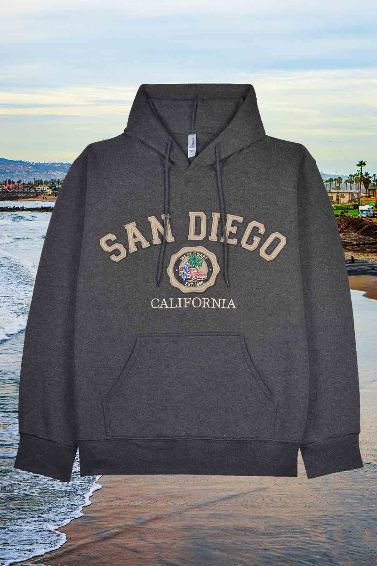 San Diego California Hoodies