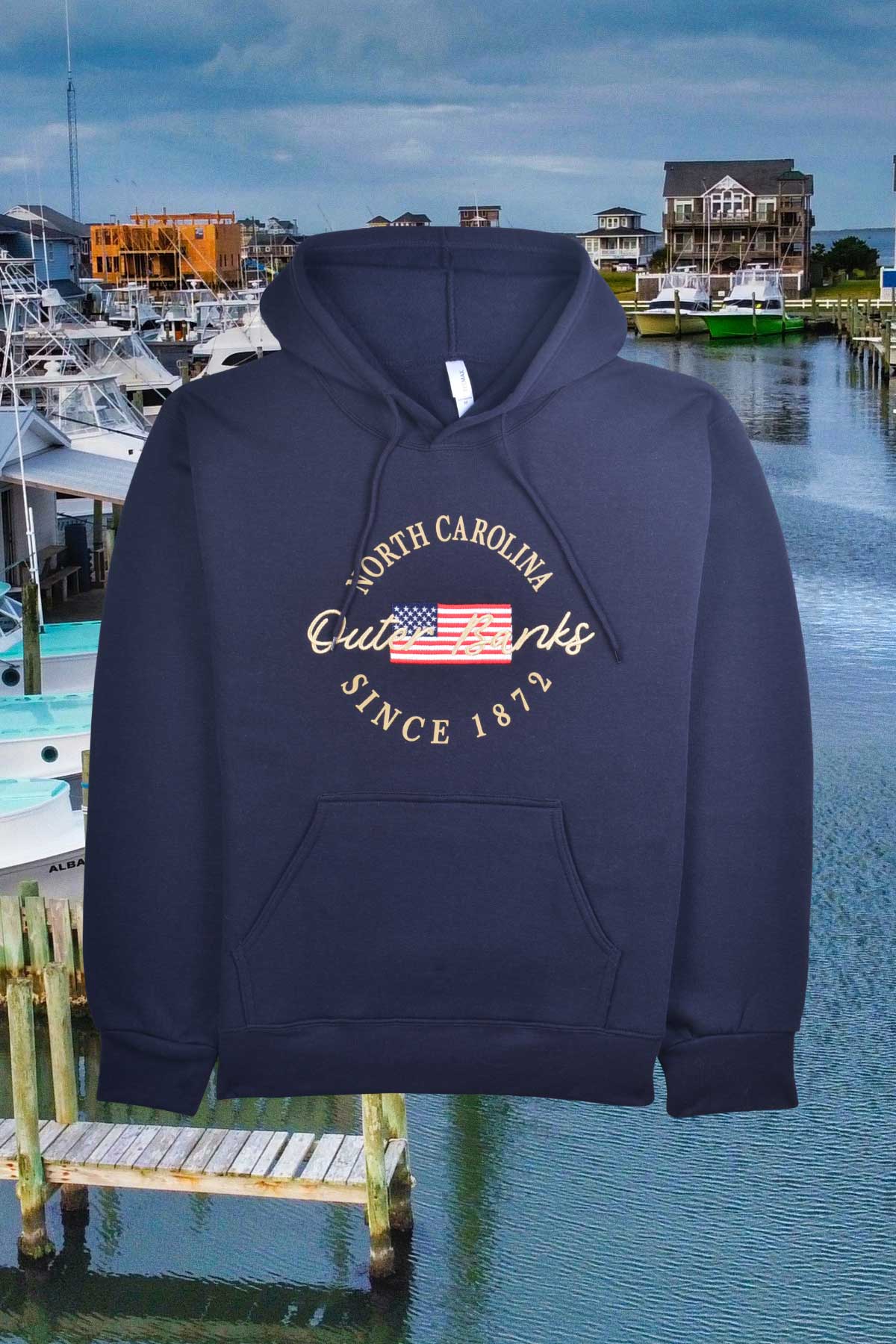 American Flag Sweatshirt