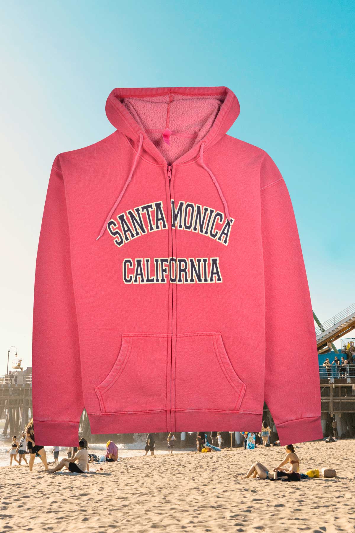 Santa Monica California Hoodie