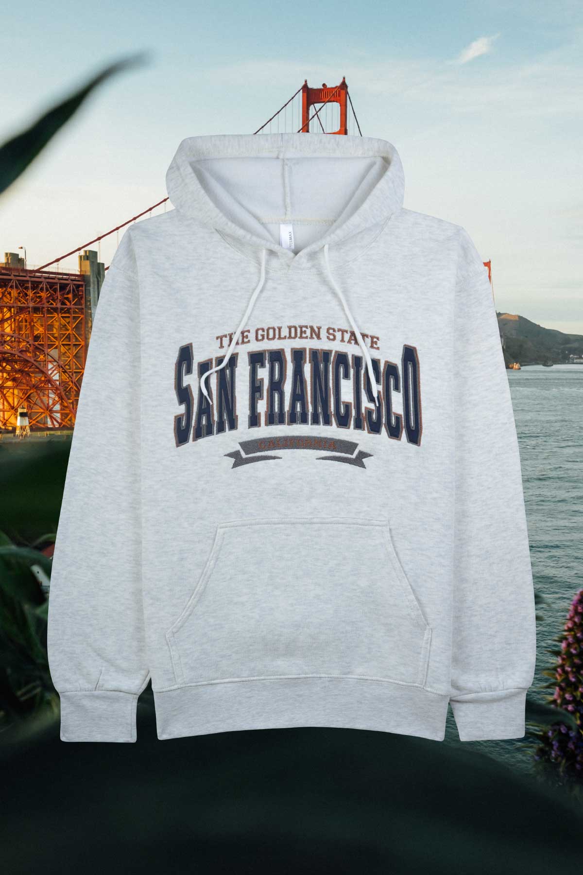 Unisex Men's Pier 39, Cali Hoodie