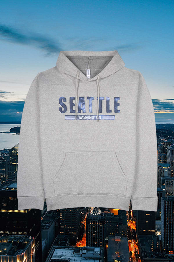 Tie dye seattle hoodie mens