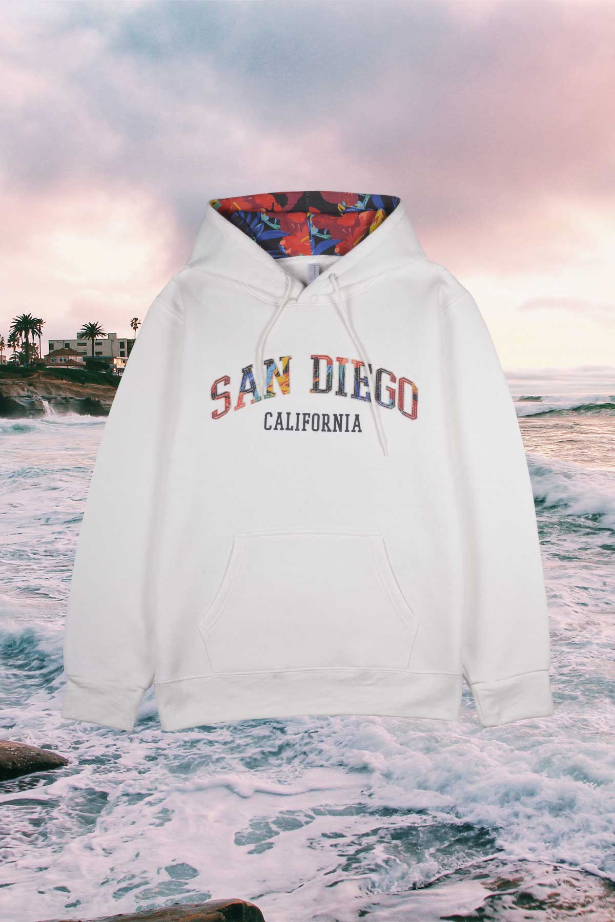 Embroidery San Diego Hoodie