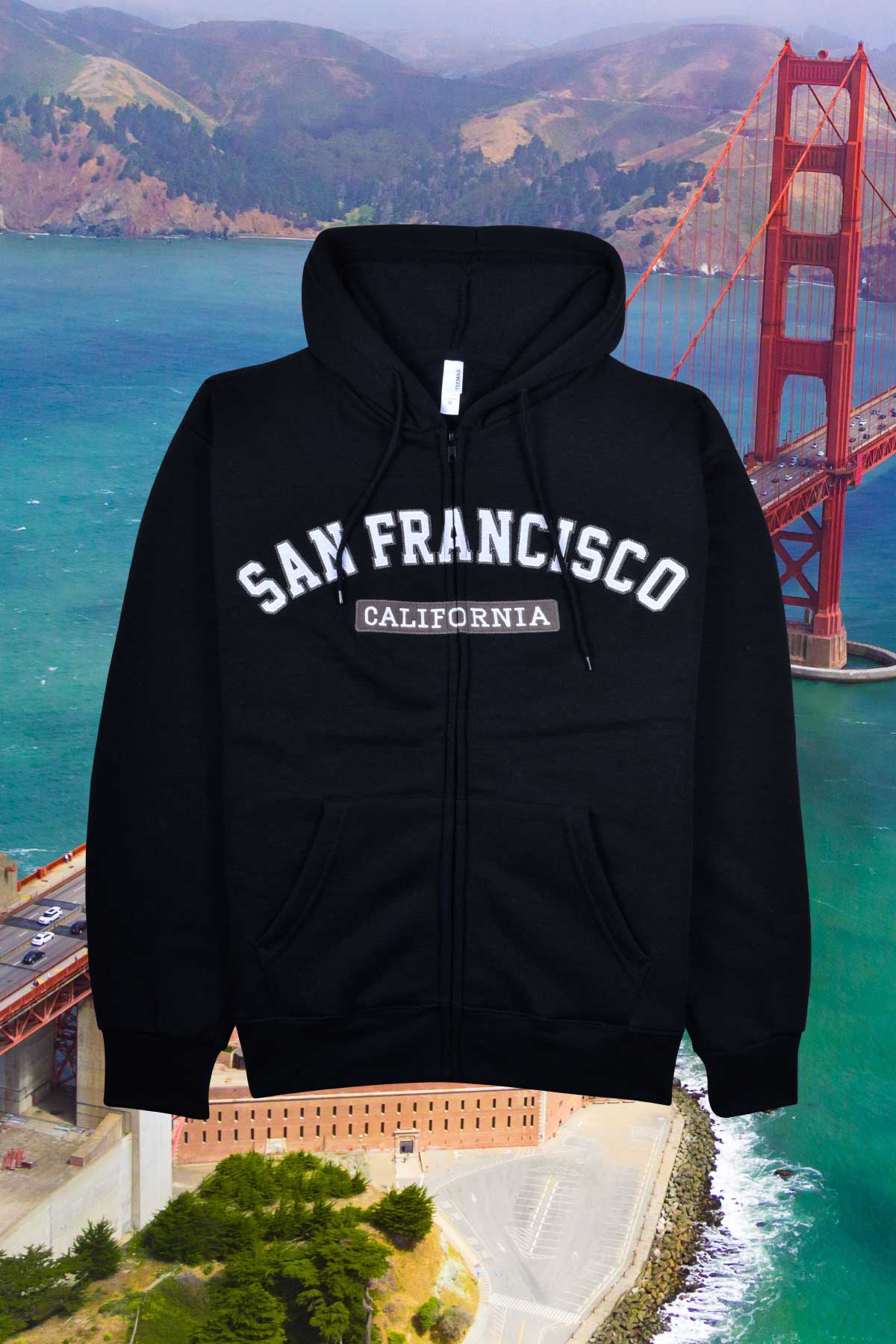 San Francisco Zip-Up Hoodie 